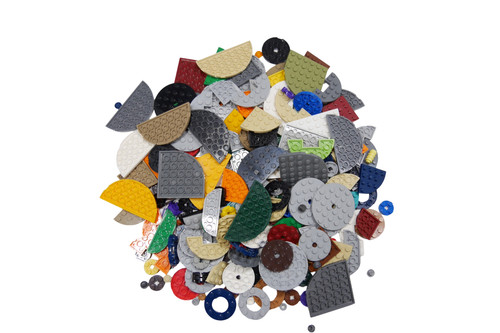 Lego plate round kiloware - lego®,