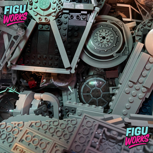 Lego 1kg star wars ricambi - -,
